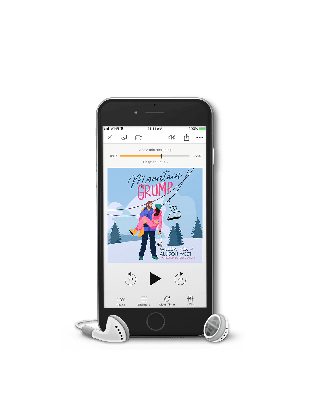Author Willow Fox audiobooks Mountain Grump (audiobook)