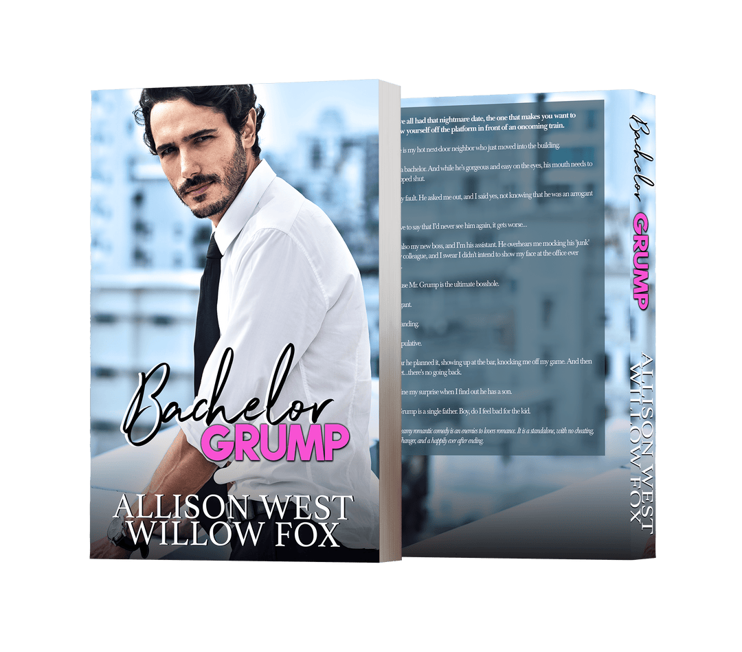 Author Willow Fox Book Bachelor Grump: (Model) Special Edition
