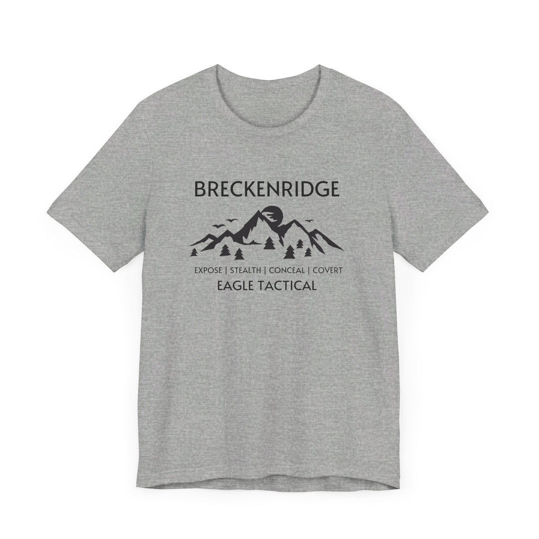 Breckenridge - Expose | Stealth | Conceal | Covert - Unisex Jersey Short Sleeve Tee