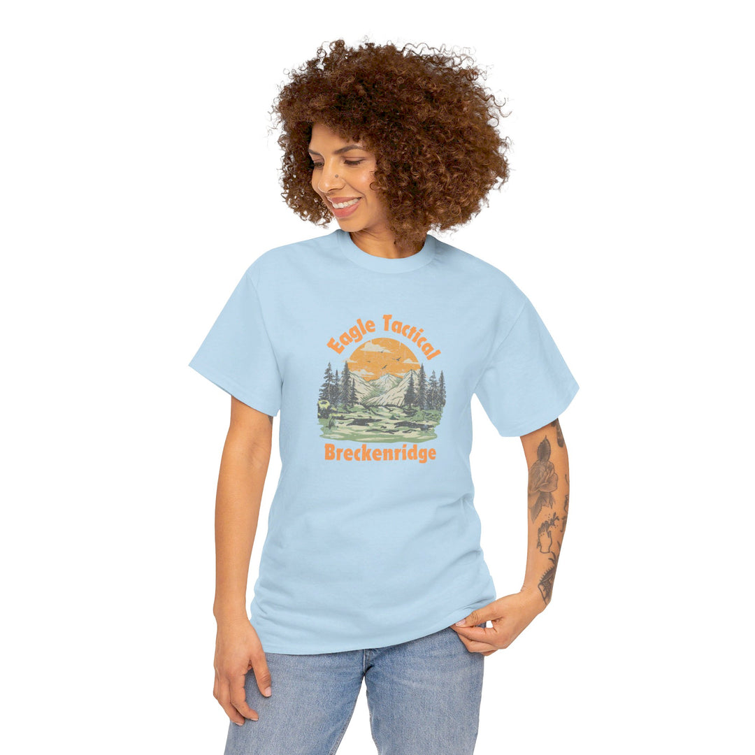 Eagle Tactical Breckenridge Sunrise/Sunset - Unisex Heavy Cotton Tee