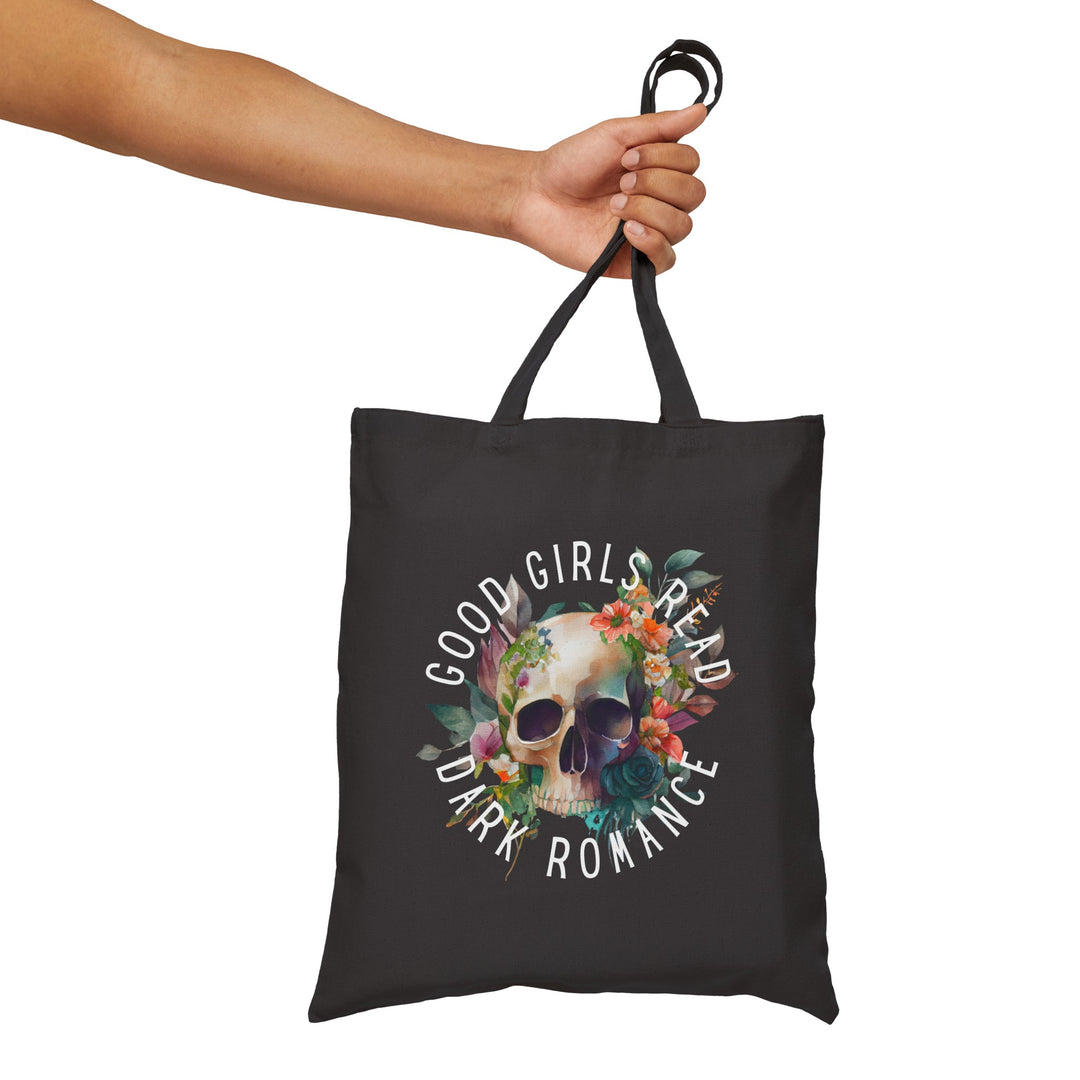 Good Girls Read Dark Romance - Cotton Canvas Tote Bag