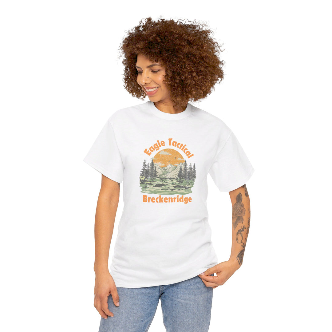 Eagle Tactical Breckenridge Sunrise/Sunset - Unisex Heavy Cotton Tee