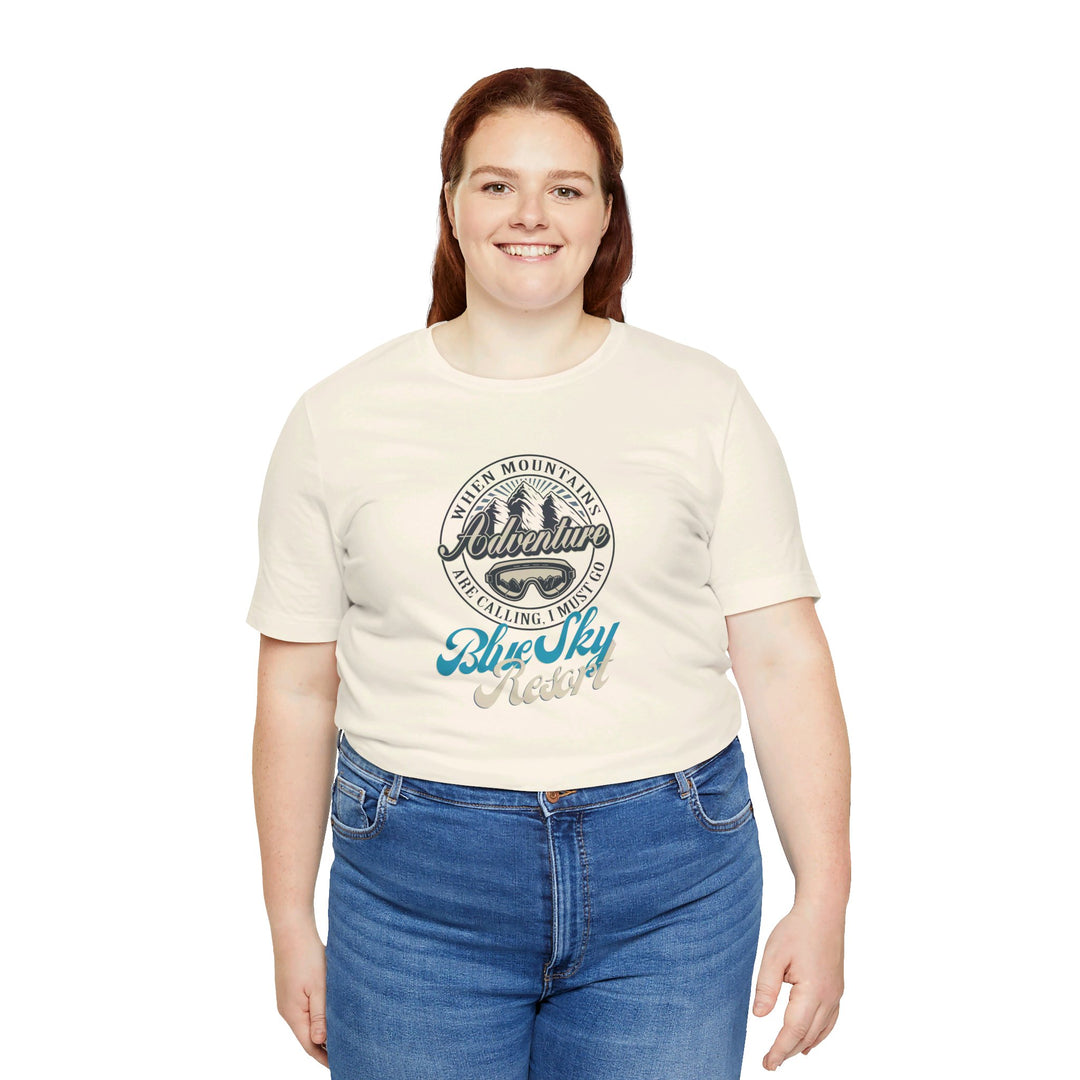 Blue Sky Resort - Unisex Jersey Short Sleeve Tee