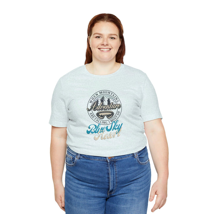 Blue Sky Resort - Unisex Jersey Short Sleeve Tee