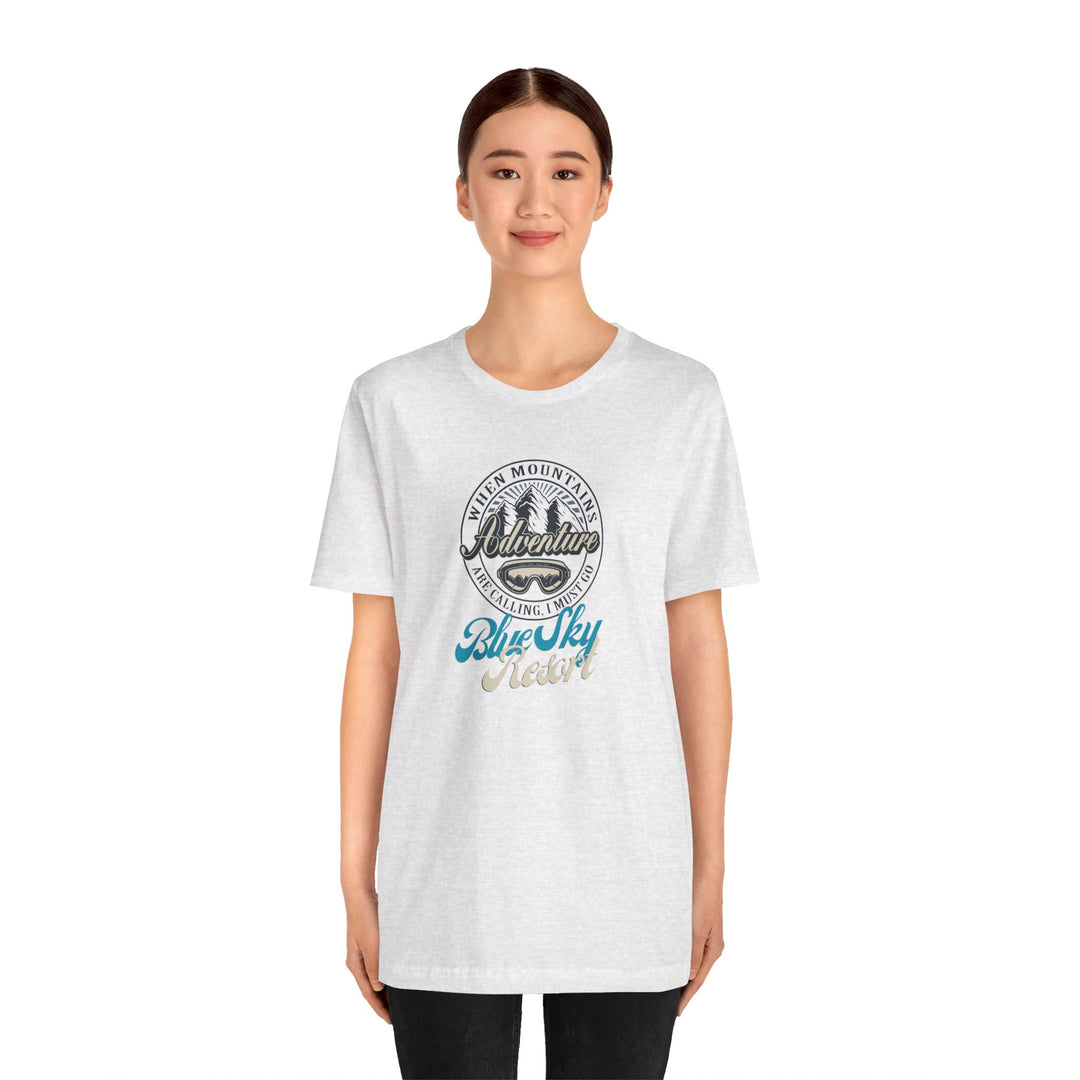 Blue Sky Resort - Unisex Jersey Short Sleeve Tee