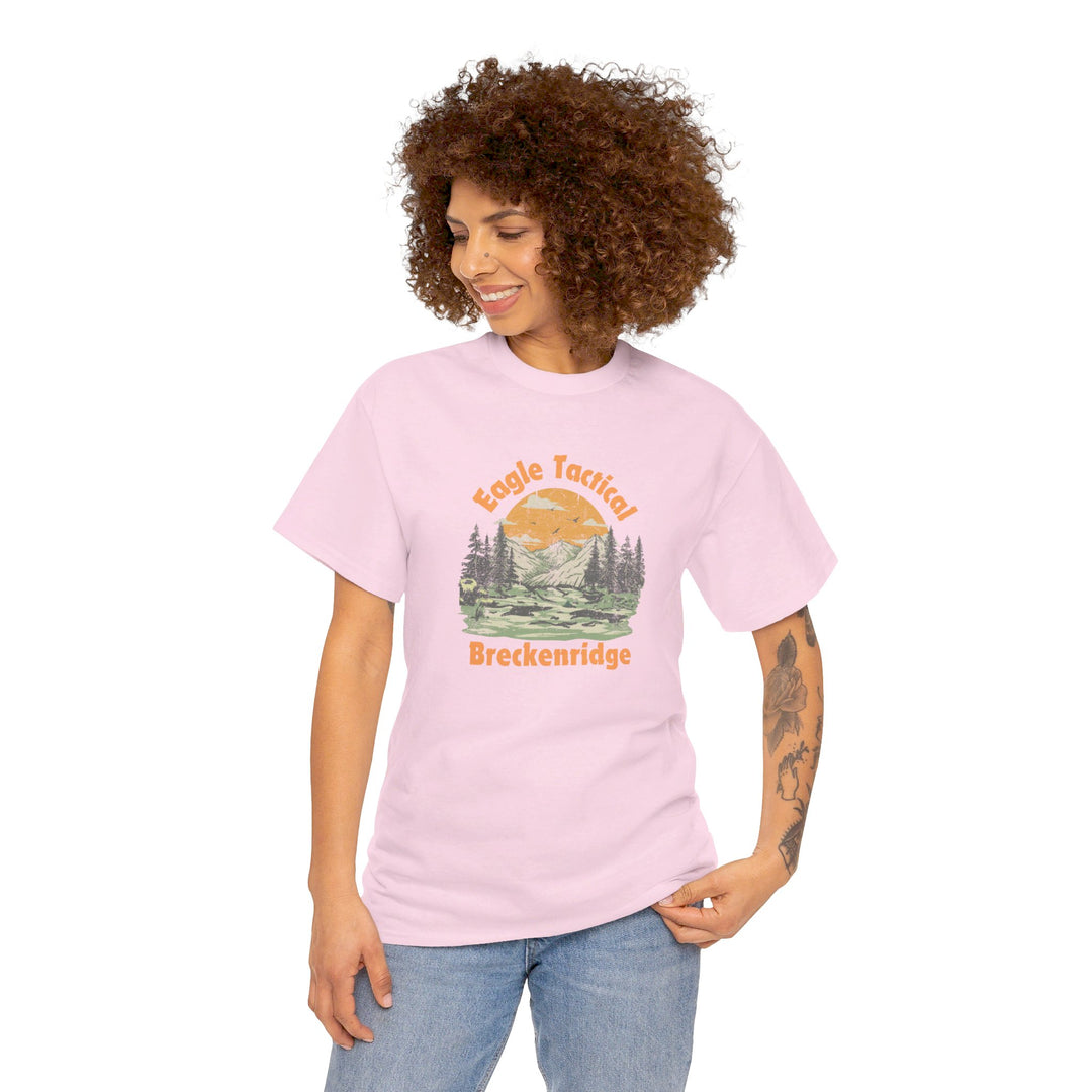 Eagle Tactical Breckenridge Sunrise/Sunset - Unisex Heavy Cotton Tee