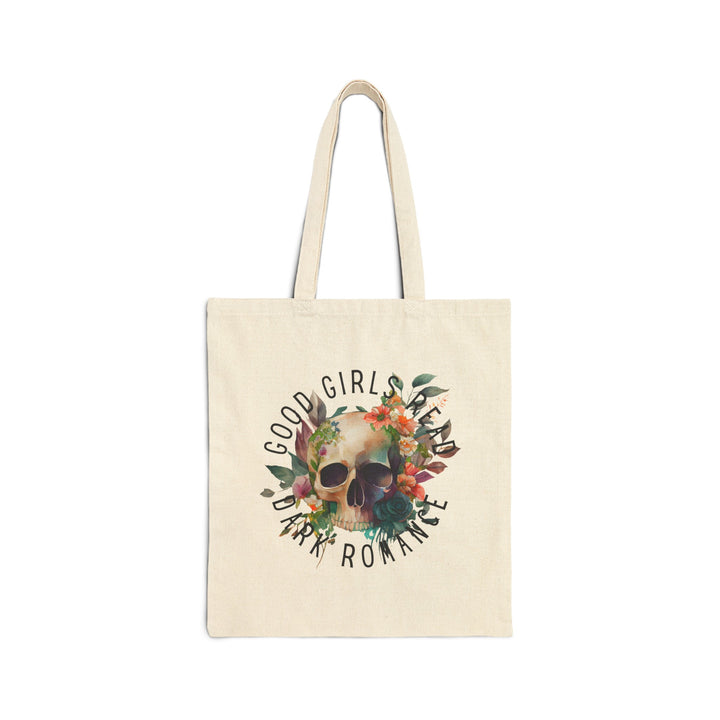 Good Girls Read Dark Romance - Cotton Canvas Tote Bag