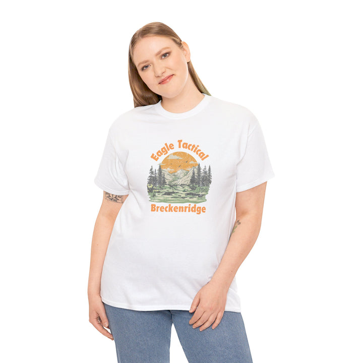 Eagle Tactical Breckenridge Sunrise/Sunset - Unisex Heavy Cotton Tee