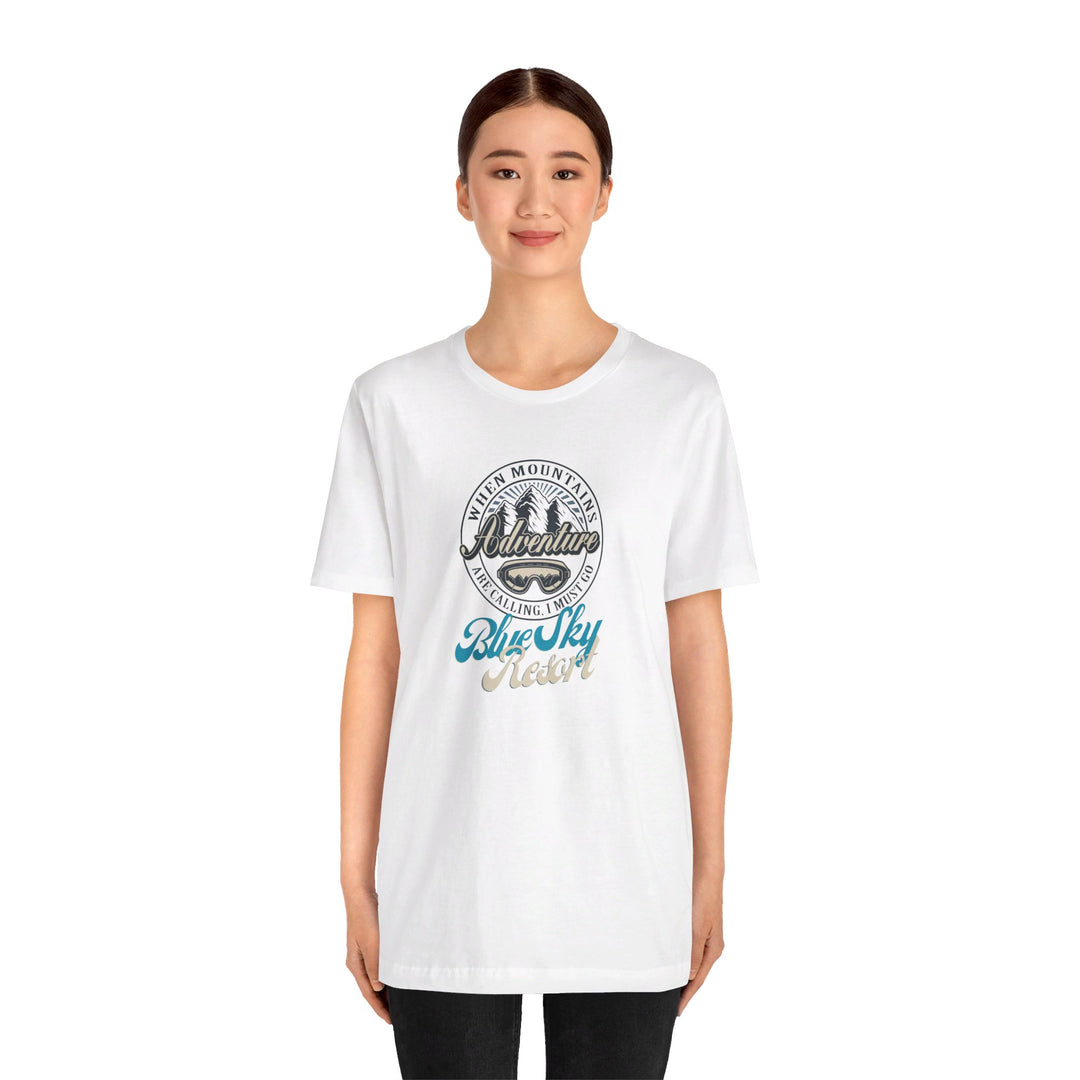 Blue Sky Resort - Unisex Jersey Short Sleeve Tee