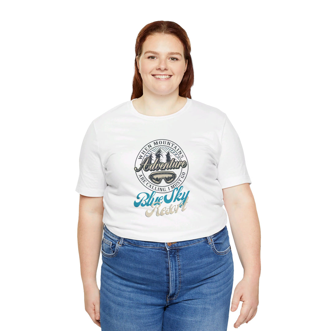 Blue Sky Resort - Unisex Jersey Short Sleeve Tee