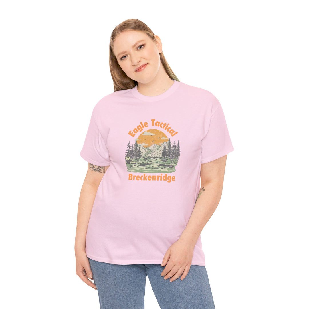 Eagle Tactical Breckenridge Sunrise/Sunset - Unisex Heavy Cotton Tee