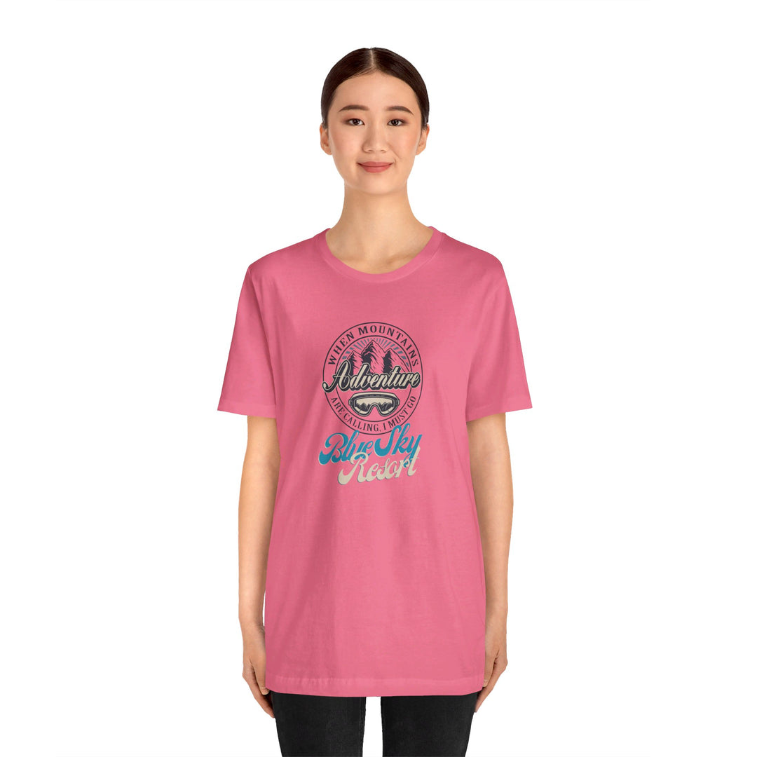 Blue Sky Resort - Unisex Jersey Short Sleeve Tee