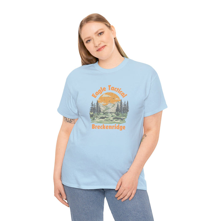 Eagle Tactical Breckenridge Sunrise/Sunset - Unisex Heavy Cotton Tee