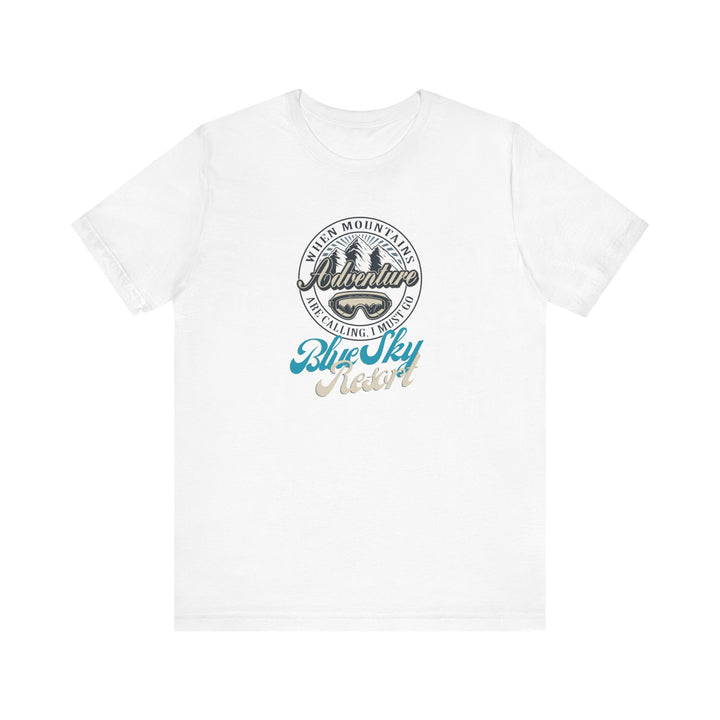 Blue Sky Resort - Unisex Jersey Short Sleeve Tee