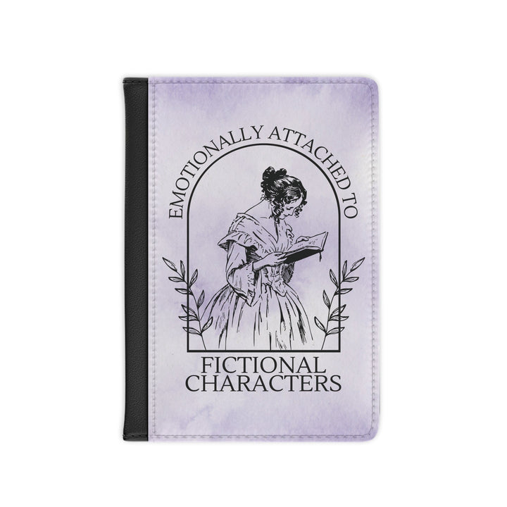 Slow Burn Publishing Accessories 3.9" x 5.8" / Black Emotionally Attached to Fictional Characters - Passport Cover