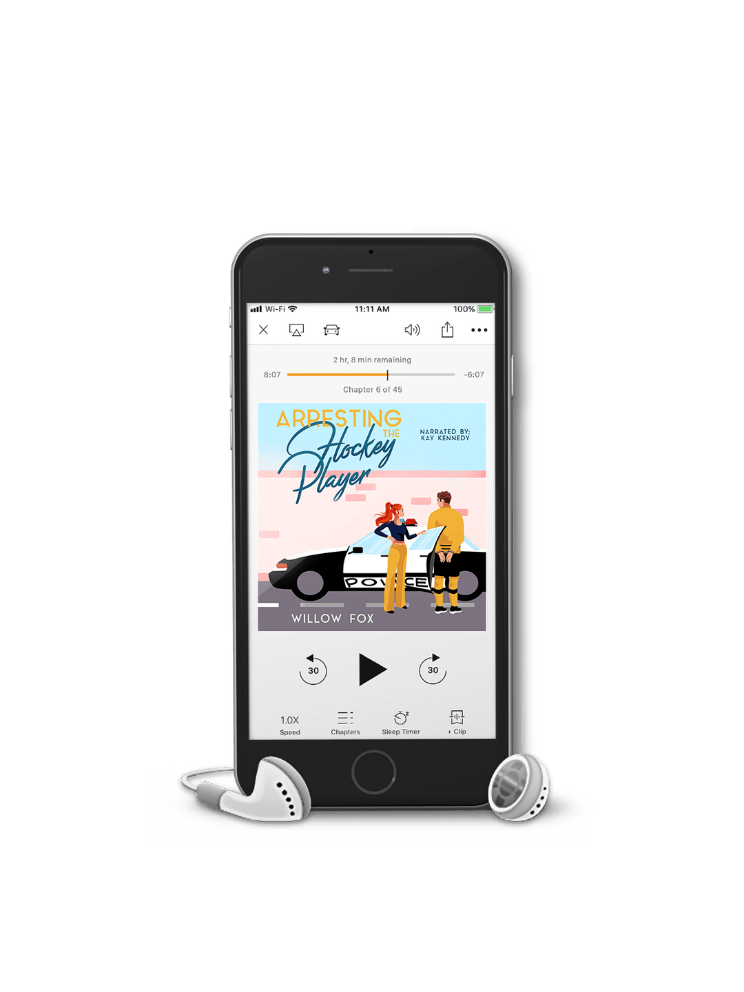 Author Willow Fox Arresting the Hockey Player (Audiobook)