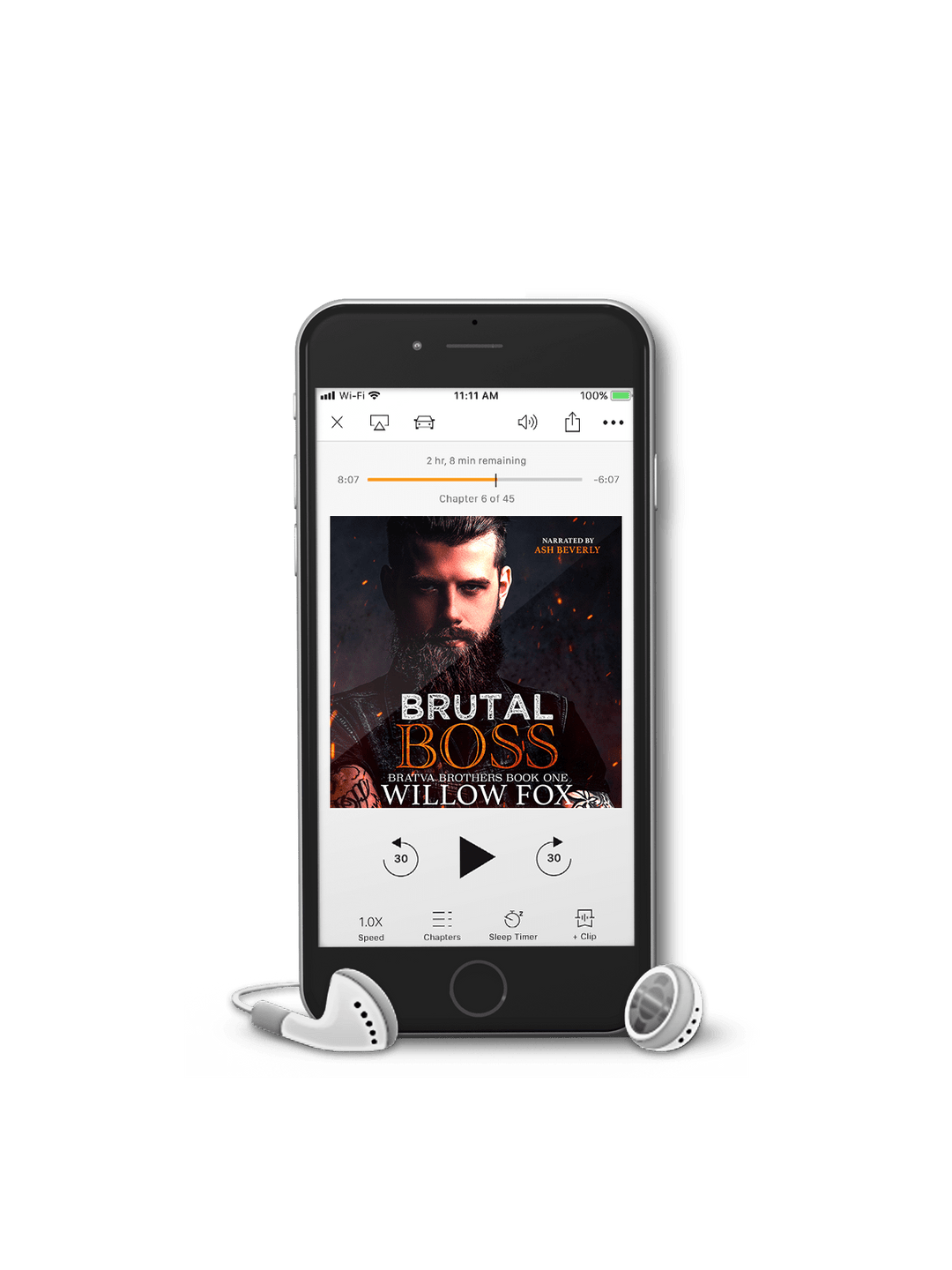 Author Willow Fox audiobooks audiobook Brutal Boss (audiobook)