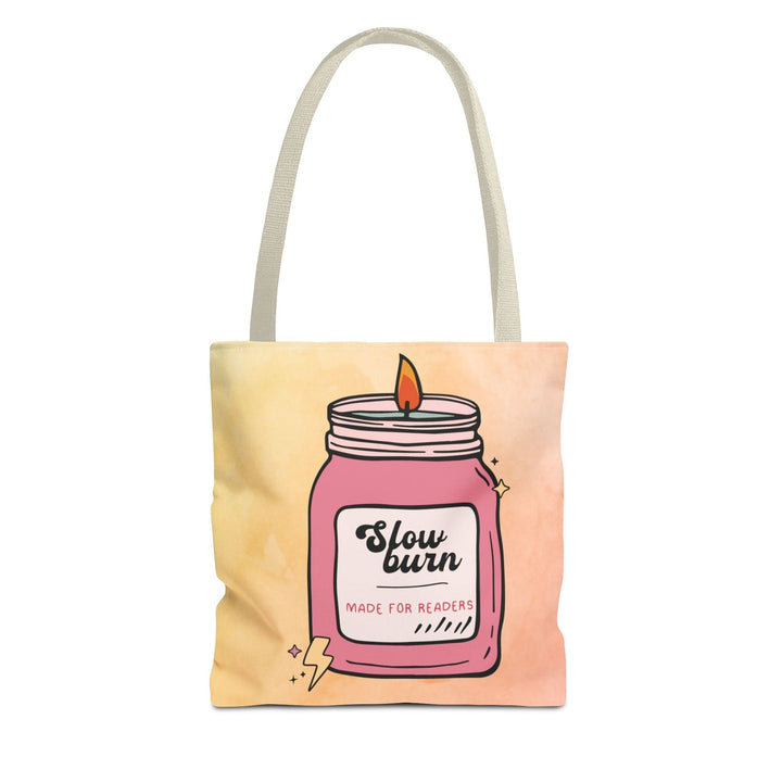 Slow Burn Publishing Bags 13" × 13'' / Beige Slow Burn Design - Tote Bag