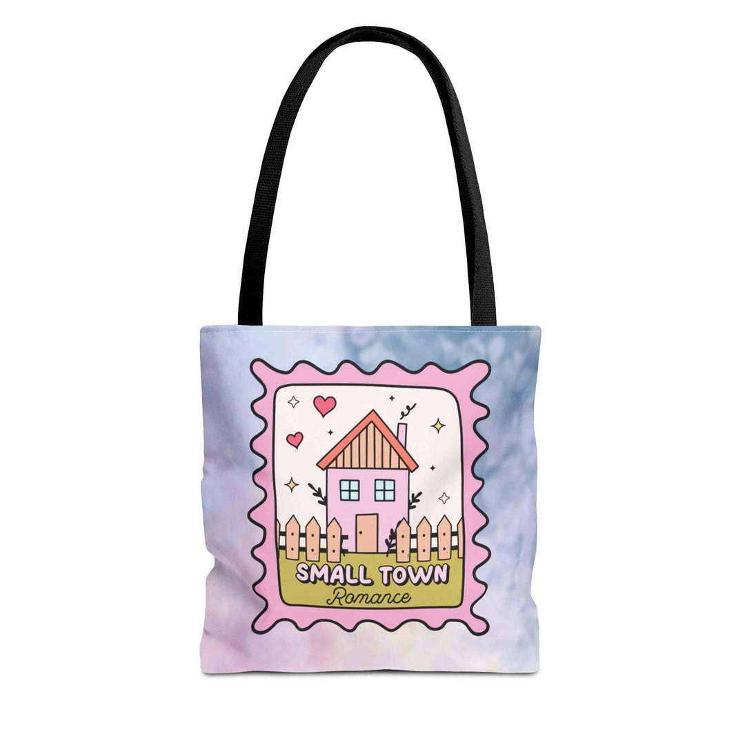 Slow Burn Publishing Bags 13" × 13'' / Black Small Town Romance Stamp - Tote Bag