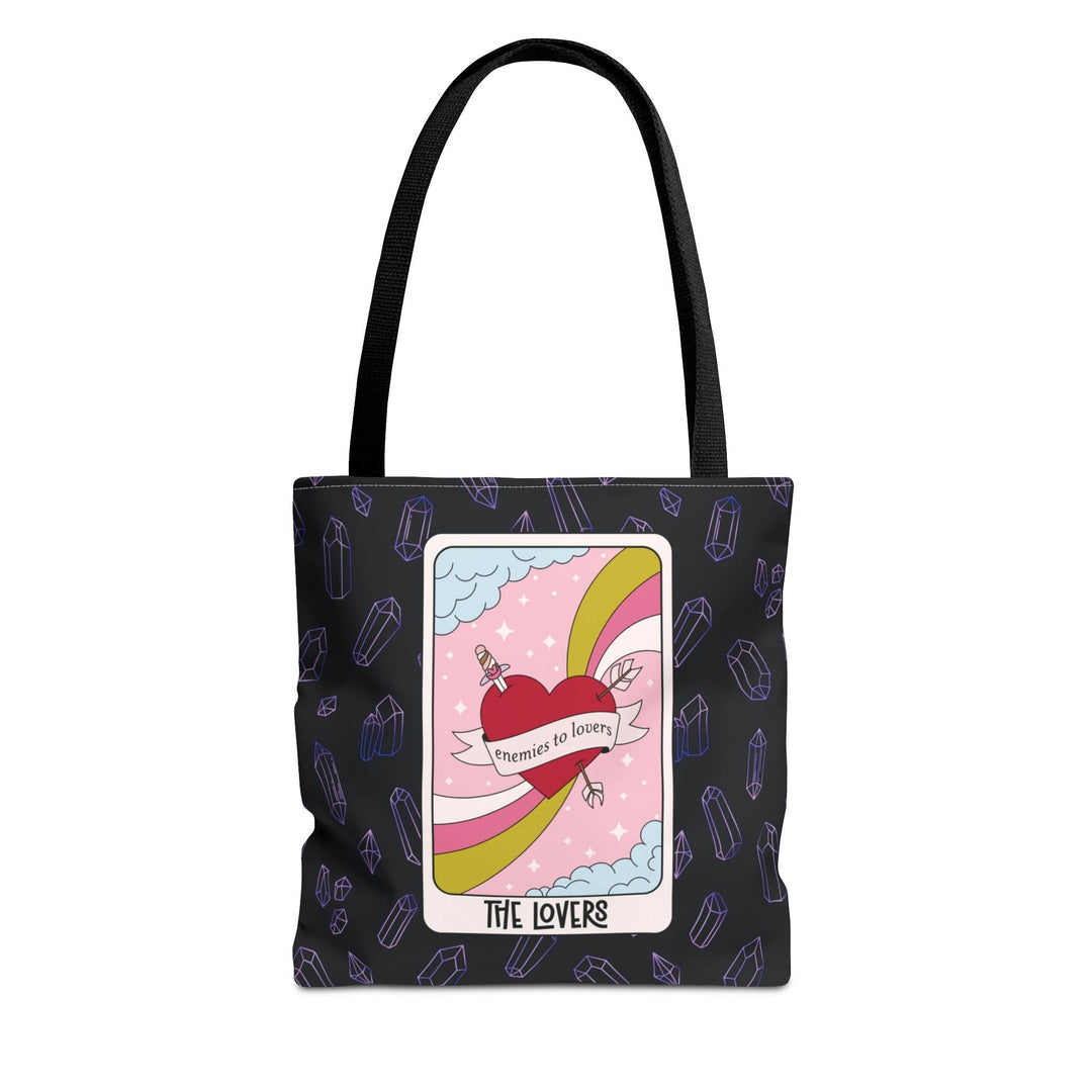 Slow Burn Publishing Bags 13" × 13'' / Black The Lovers Tarot - Tote Bag