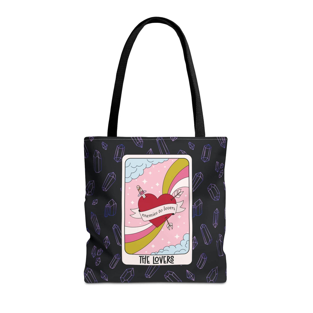 Slow Burn Publishing Bags 16" × 16'' / Black The Lovers Tarot - Tote Bag