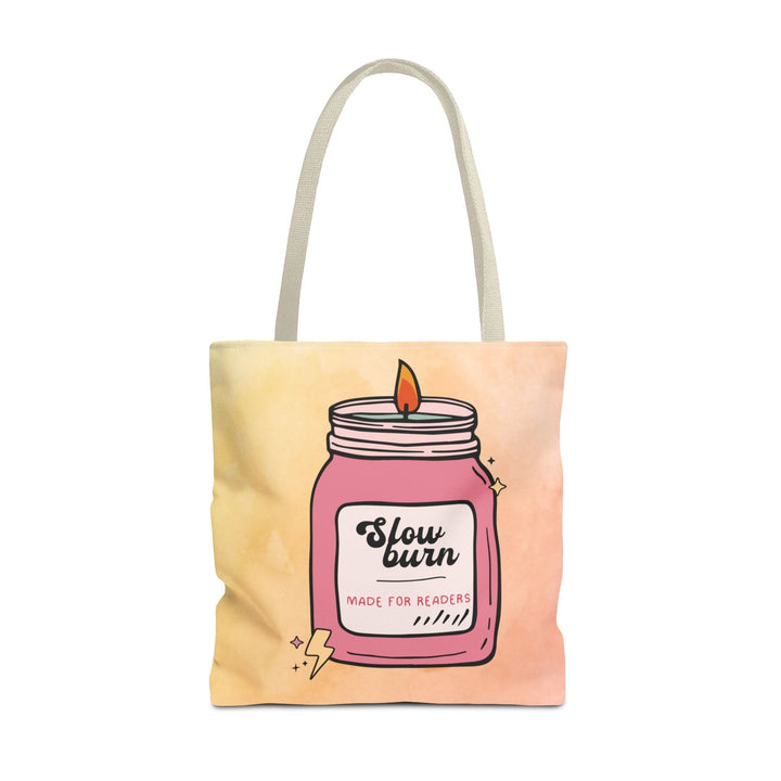 Slow Burn Publishing Bags 18" × 18'' / Beige Slow Burn Design - Tote Bag