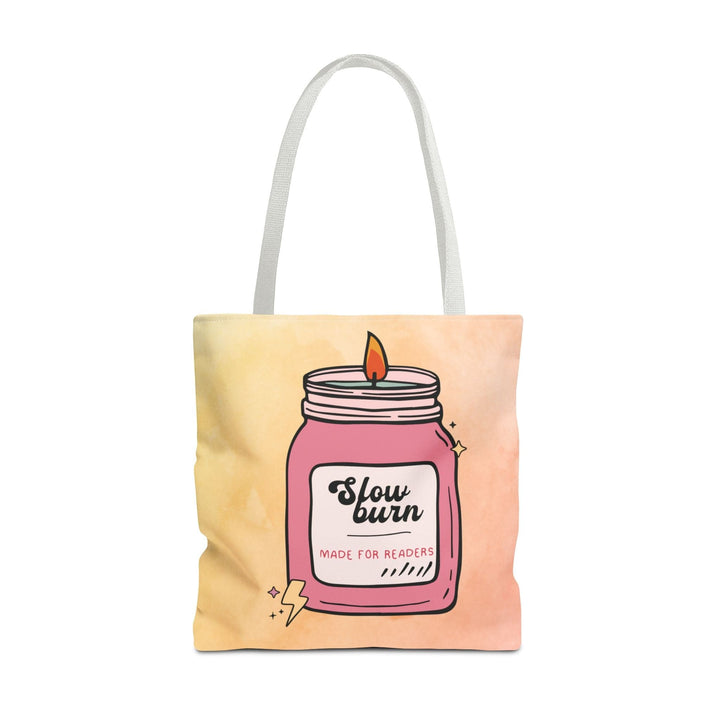 Slow Burn Publishing Bags 18" × 18'' / White Slow Burn Design - Tote Bag