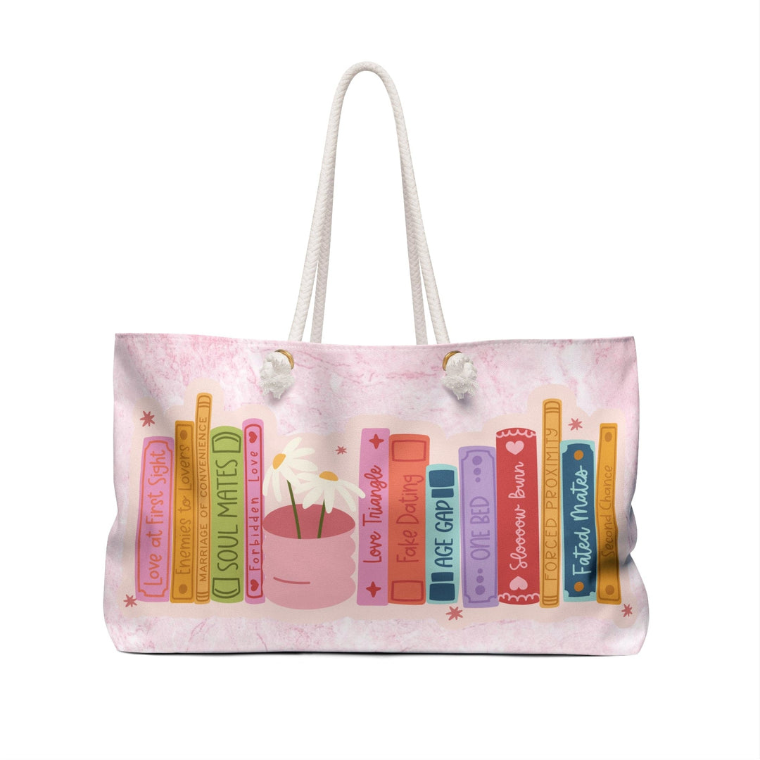 Slow Burn Publishing Bags 24" × 13" Book Tropes: Weekender Bag