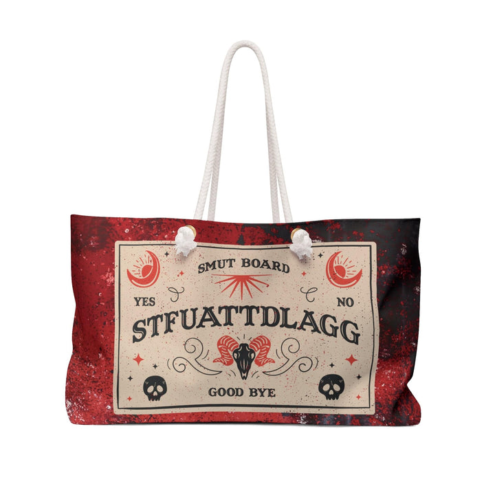 Slow Burn Publishing Bags 24" × 13" STFUATTDLAGG Smut Board - Weekender Bag