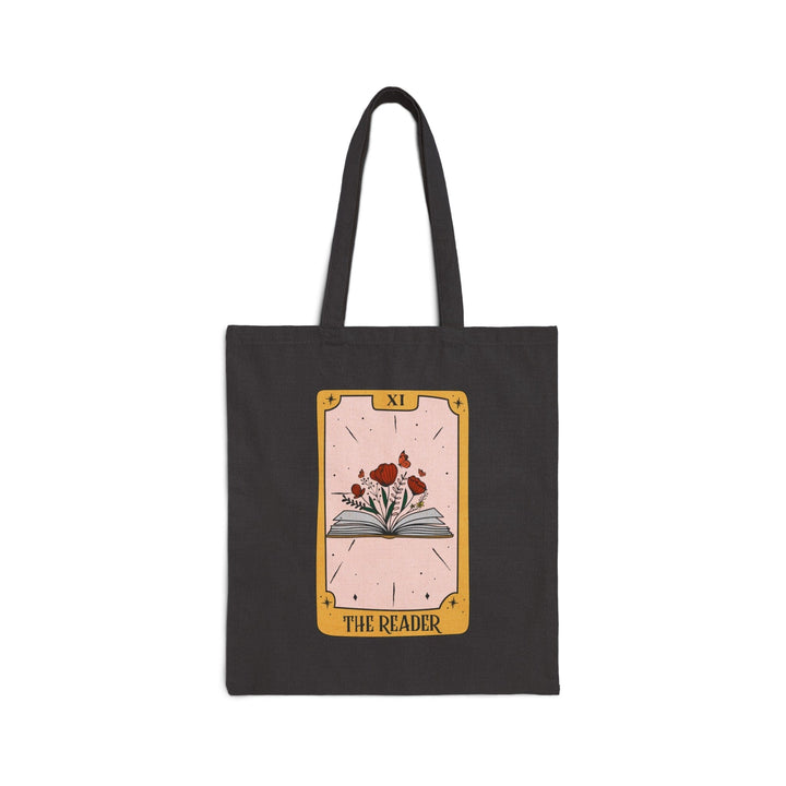 Slow Burn Publishing Bags Black / 15" x 16" The Reader - Cotton Canvas Tote Bag