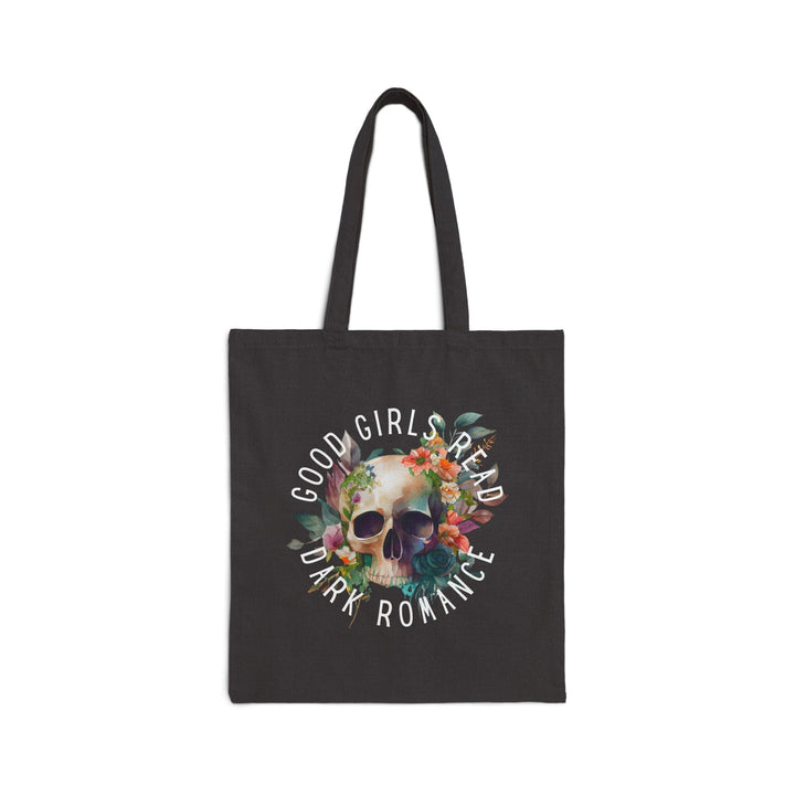 Slow Burn Publishing Bags Good Girls Read Dark Romance - Cotton Canvas Tote Bag