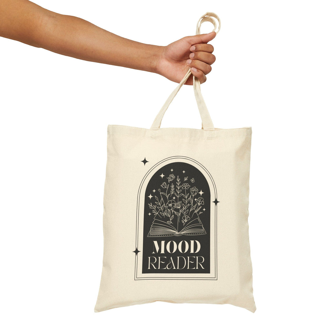 Slow Burn Publishing Bags Natural / 15" x 16" Mood Reader - Cotton Canvas Tote Bag