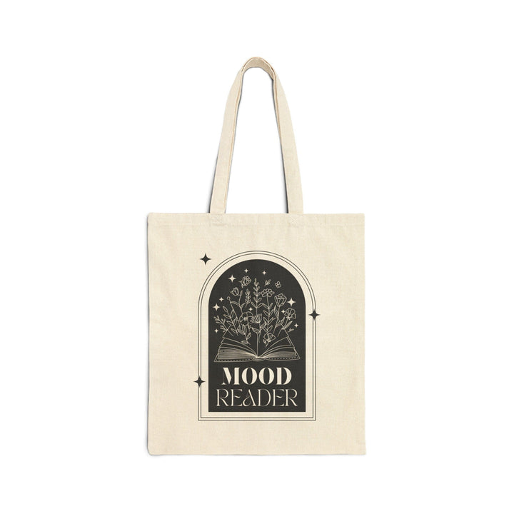 Slow Burn Publishing Bags Natural / 15" x 16" Mood Reader - Cotton Canvas Tote Bag