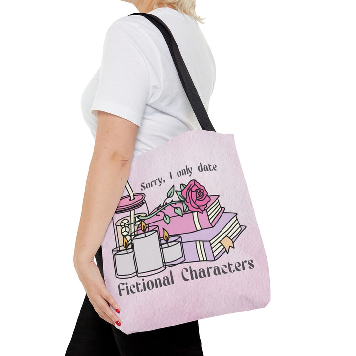 Slow Burn Publishing Bags Sorry I only date fictional characters - Tote Bag