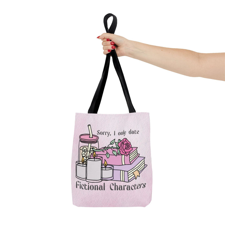 Slow Burn Publishing Bags Sorry I only date fictional characters - Tote Bag