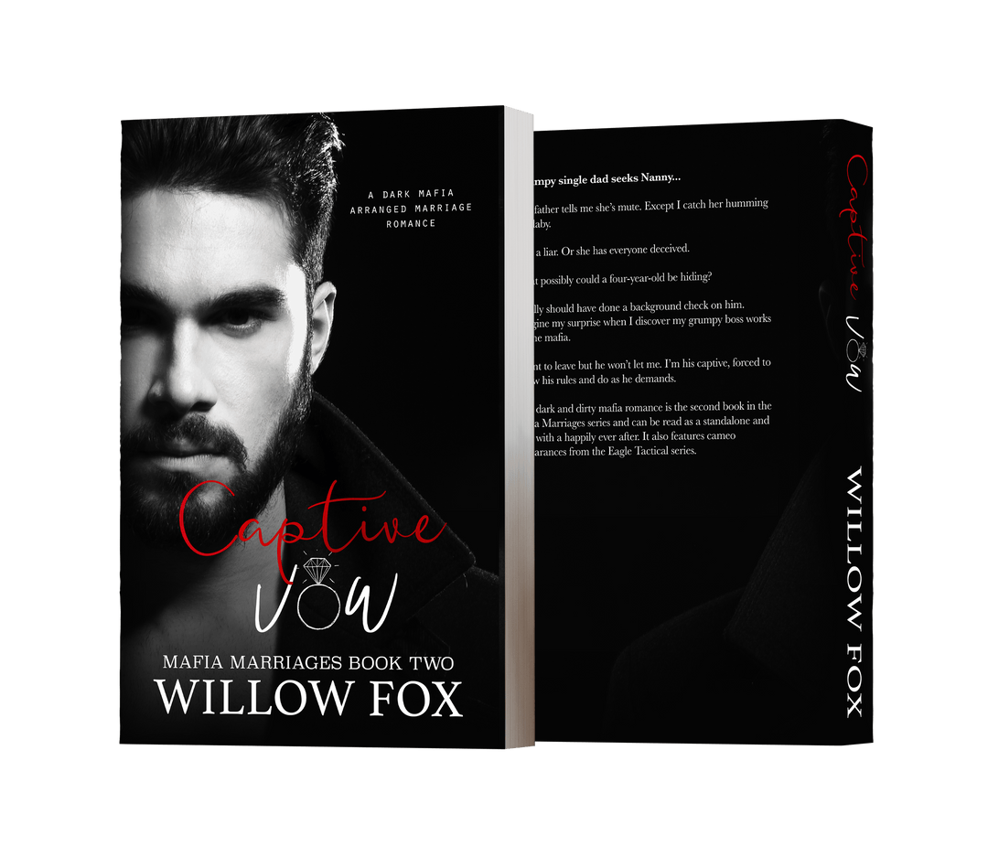 Author Willow Fox Book Captive Vow (Model) Special Edition (Paperback)