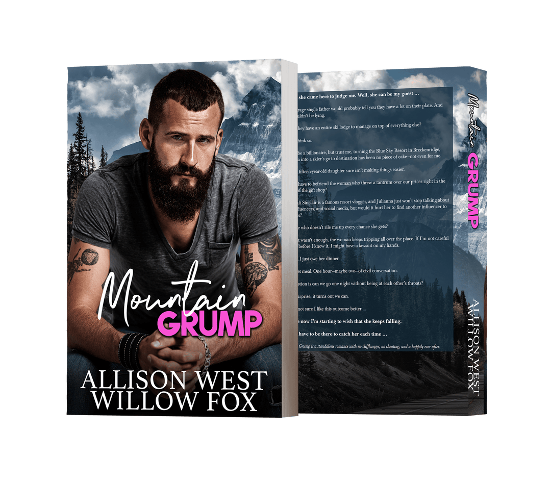 Author Willow Fox Book Mountain Grump: (Model) Special Edition