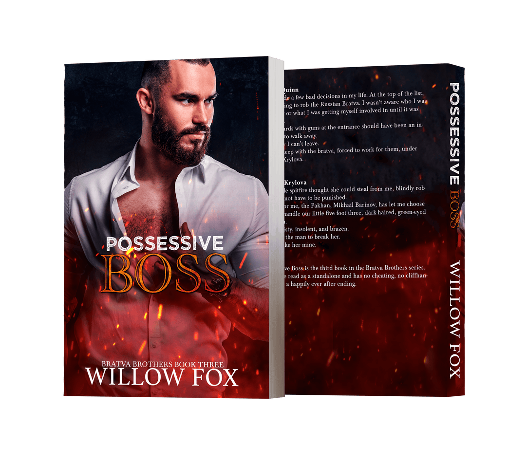 Author Willow Fox Book Possessive Boss (Model) Special Edition