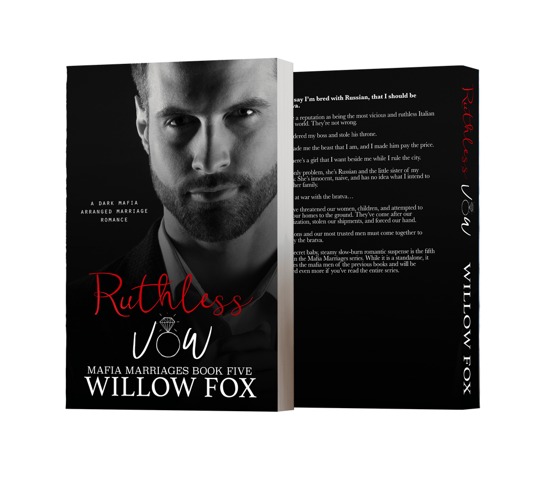Author Willow Fox Book Ruthless Vow (Model) Special Edition