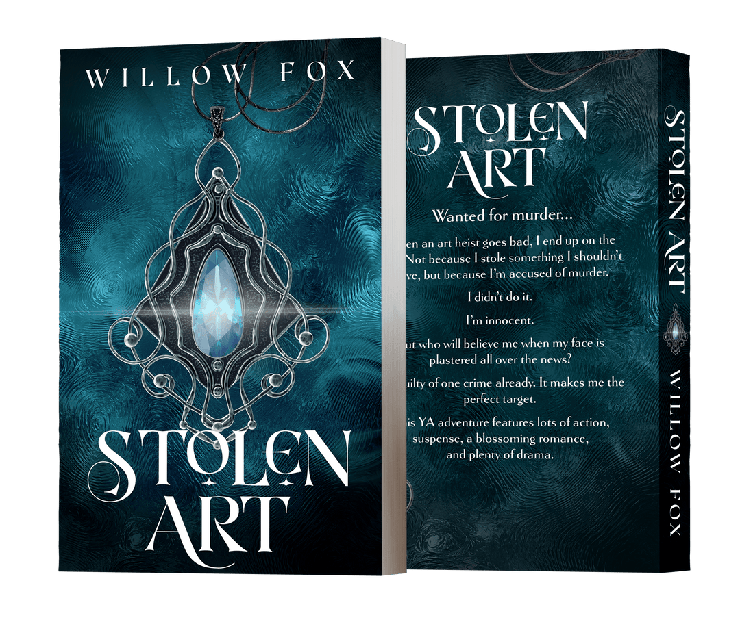 Author Willow Fox Book Unsigned Special Edition Paperback Stolen Art: Special Edition (Paperback)