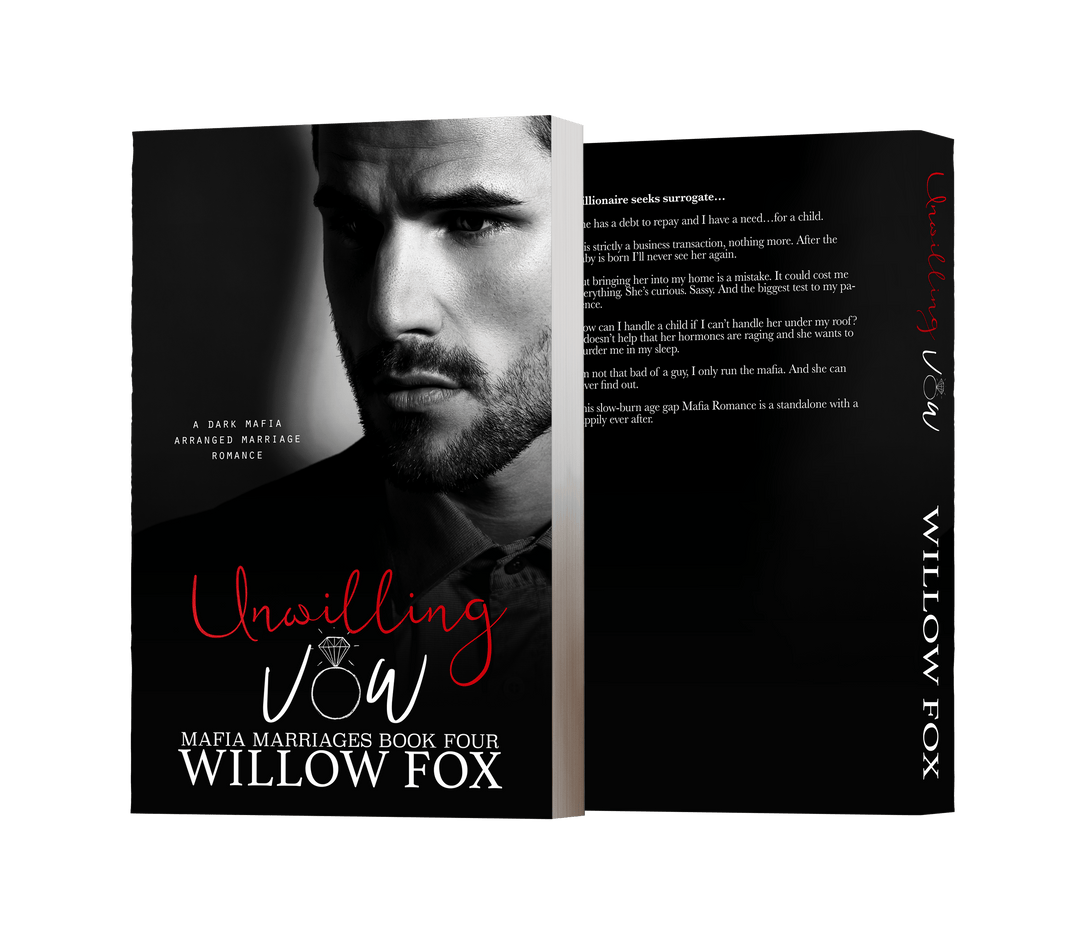 Author Willow Fox Book Unwilling Vow (Model) Special Edition (Paperback)