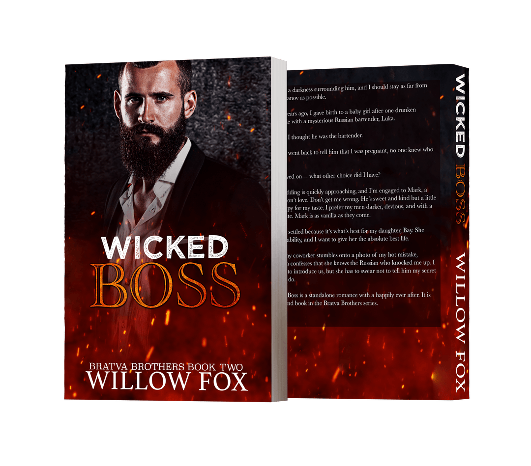 Author Willow Fox Book Wicked Boss (Model) Special Edition (Paperback)