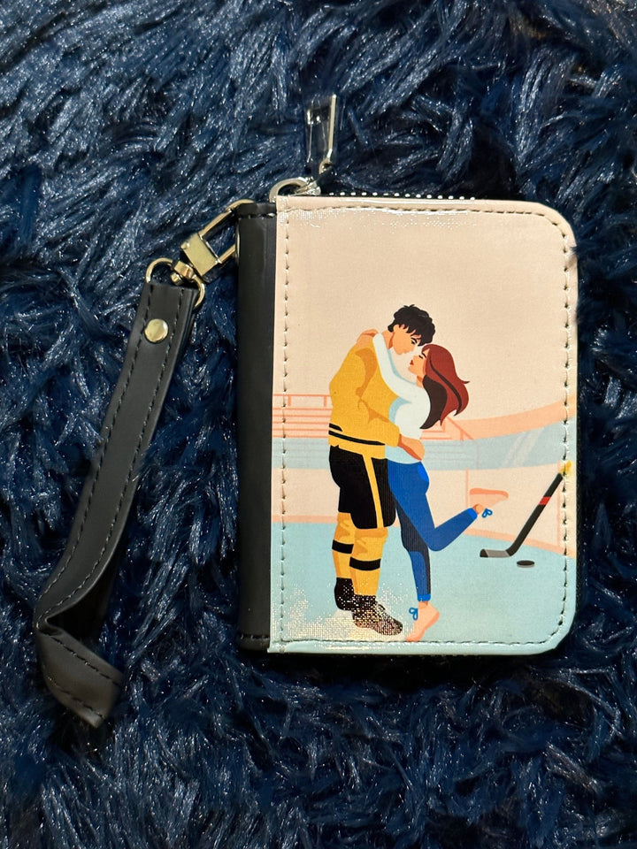 Author Willow Fox coin purse Faking it with the Billionaire Design Bookish Coin Purse
