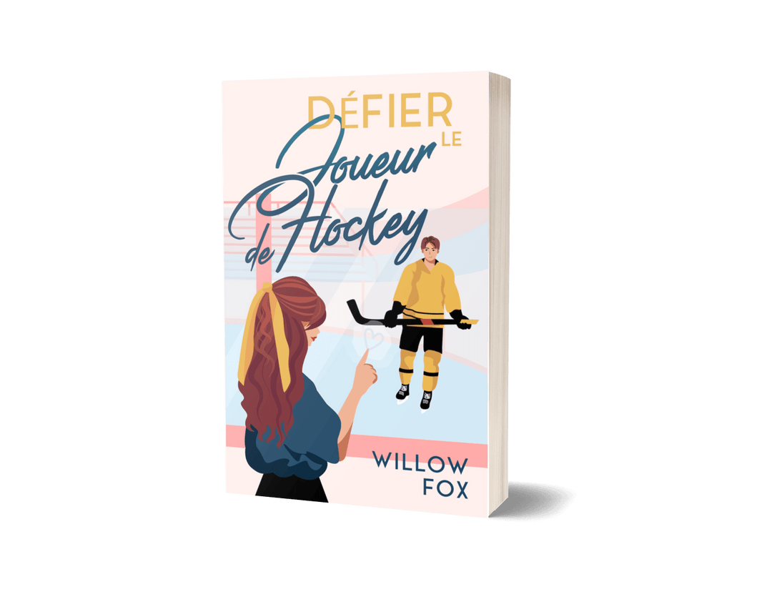 Author Willow Fox French Translation Unsigned Paperback Défier le Joueur de Hockey (Paperback)
