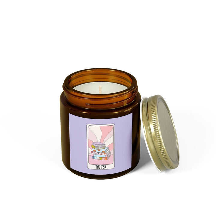 Slow Burn Publishing Home Decor 9oz / Clear / Mango Coconut The TBR Tarot - Scented Coconut Apricot Candles (9oz)