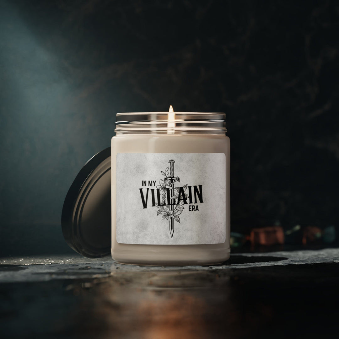 Slow Burn Publishing Home Decor Atlantis Whisper / 9oz In My Villain Era - Scented Soy Candle, 9oz