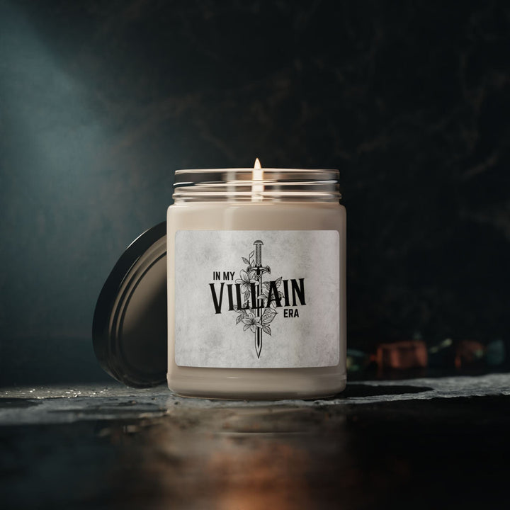 Slow Burn Publishing Home Decor Clean Cotton / 9oz In My Villain Era - Scented Soy Candle, 9oz