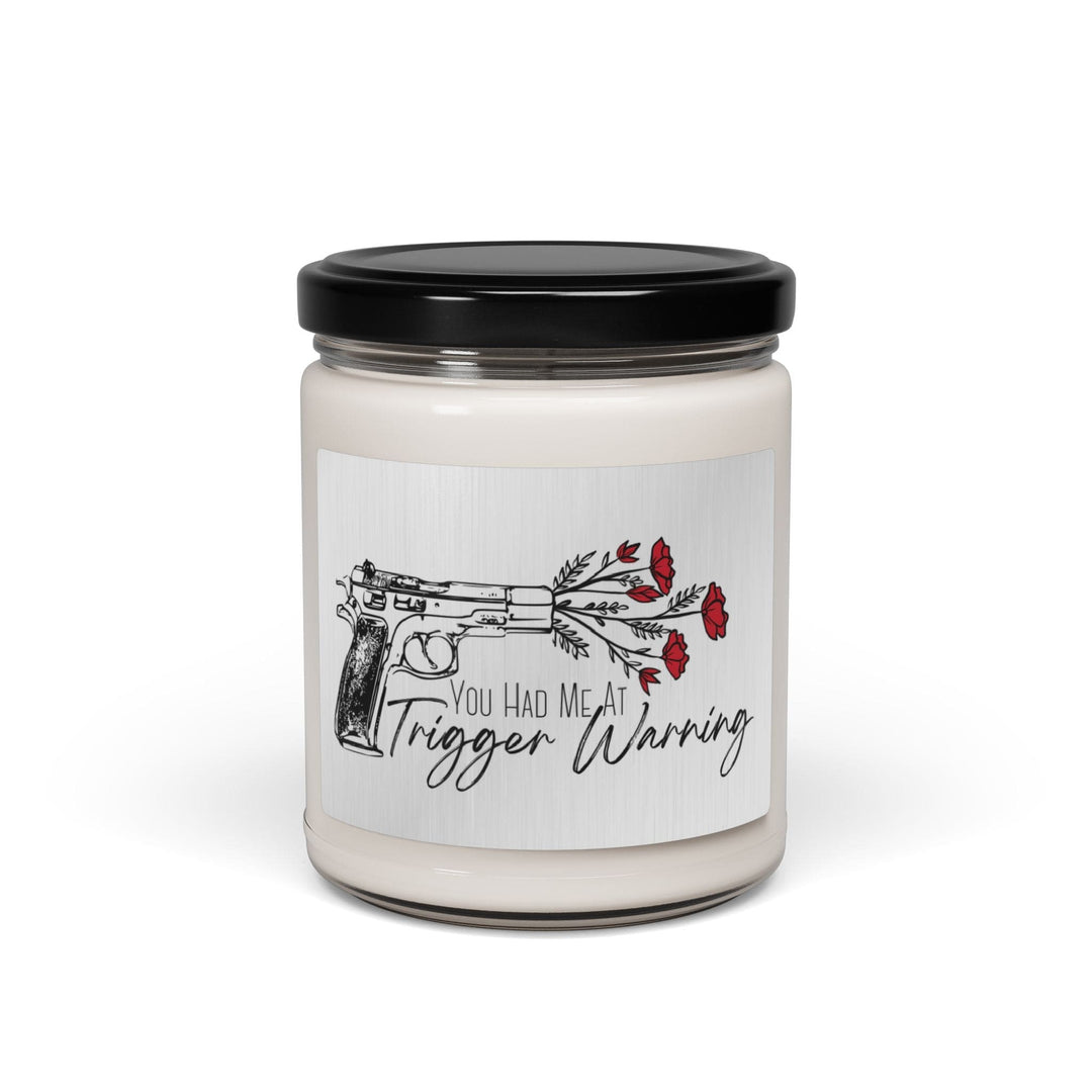 Slow Burn Publishing Home Decor You Had Me At Trigger Warning - Romance Book Inspired Scented Soy Candle, 9oz