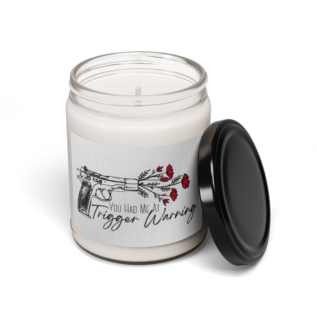 Slow Burn Publishing Home Decor You Had Me At Trigger Warning - Romance Book Inspired Scented Soy Candle, 9oz