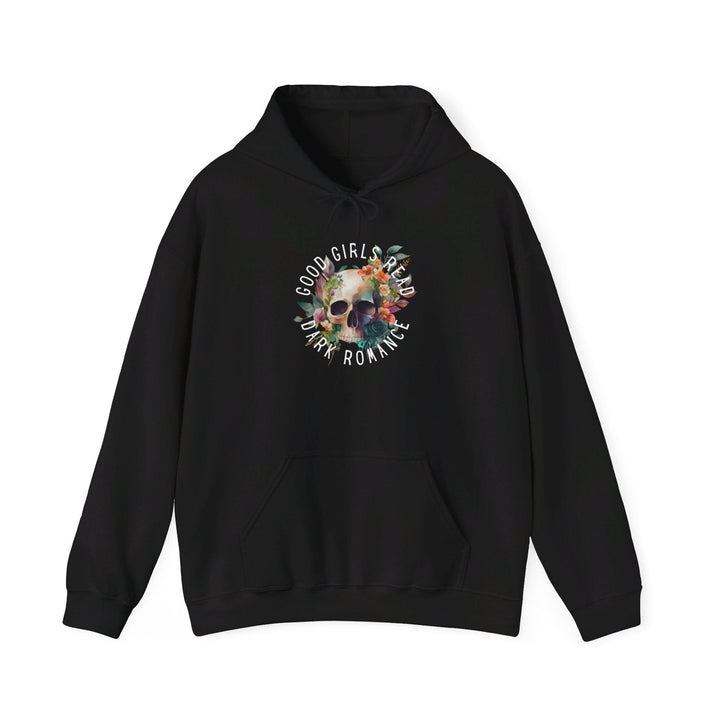 Slow Burn Publishing Hoodie Black / S Good Girls Read Dark Romance - Unisex Heavy Blend™ Hooded Sweatshirt